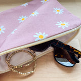 Everyday Pouch - Mauve Daisy