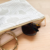 Everyday Pouch - Greige Geo