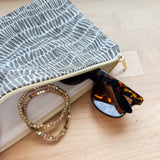 Everyday Pouch - Squiggle tally lines