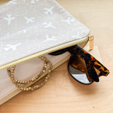 Everyday Pouch - Gray Doodling Jets