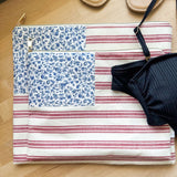 Wet Bag - Stitched American Flag