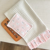 Towel & Sponge Set - Pink Ghosts