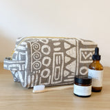 Cube Bag - Gray Doodles