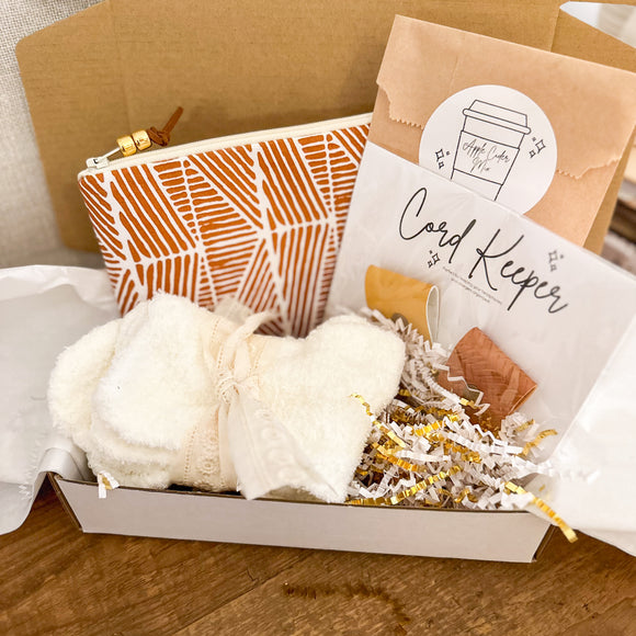 Fall Day Brightener Box - Rust Aztec