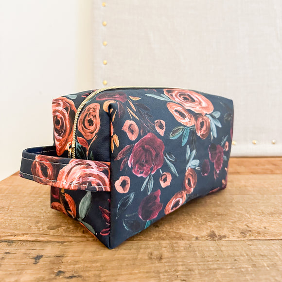 Cube Bag - Moody Floral