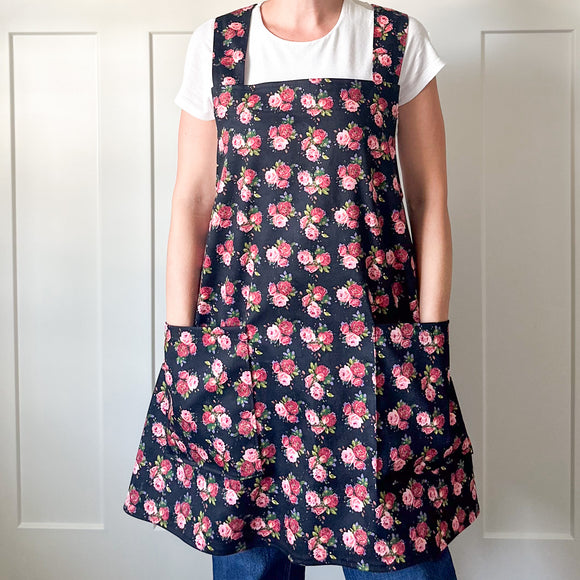 Criss Cross Apron - Floral