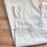 Criss Cross Apron - Khaki Stripe