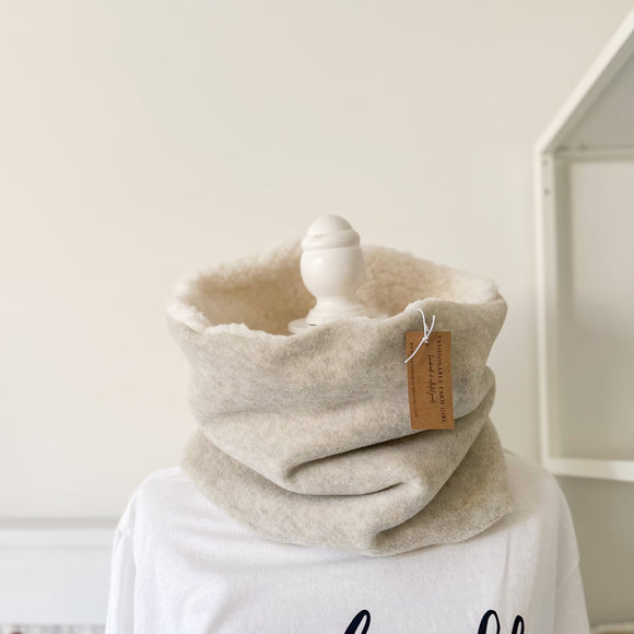 Sherpa Cowl - Oatmeal