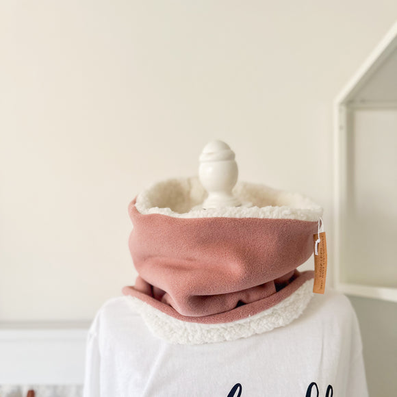 Sherpa Cowl - Salmon