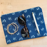 Everyday Pouch - Denim Floral