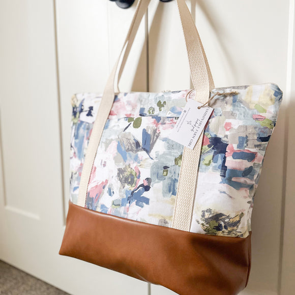 Tote Bag - Abstract Pastel
