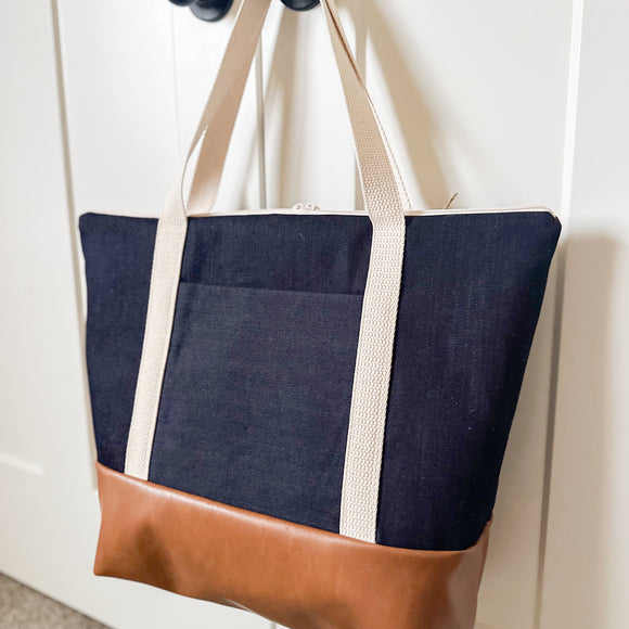 Tote Bag - Dark Denim