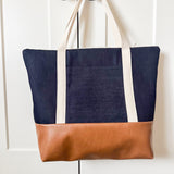 Tote Bag - Dark Denim
