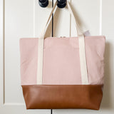 Tote Bag - Blush Stripe