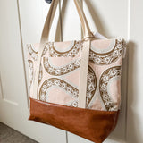 Tote Bag - Peach Swirl