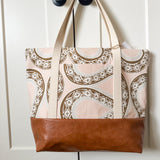 Tote Bag - Peach Swirl