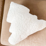 Handmade Christmas Tree Pillow - Green Stripe