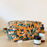 Cube Bag - Hazel sprigs + flowers