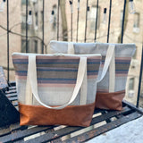 Tote Bag - Bold Woven Stripe