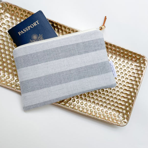 Regular Travel Pouch - Bold Stripe