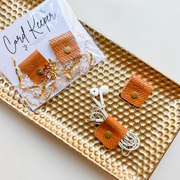 Cord Keeper Set - Caramel