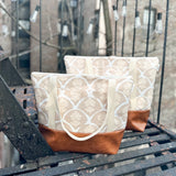 Tote Bag - Blush Scallop Floral