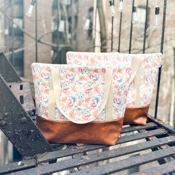 Tote Bag - Pastel Floral