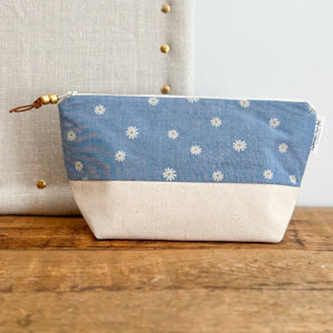 Mini Make Up Bag - Delightful Daisy