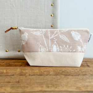 Mini Make Up Bag - Blush Floral