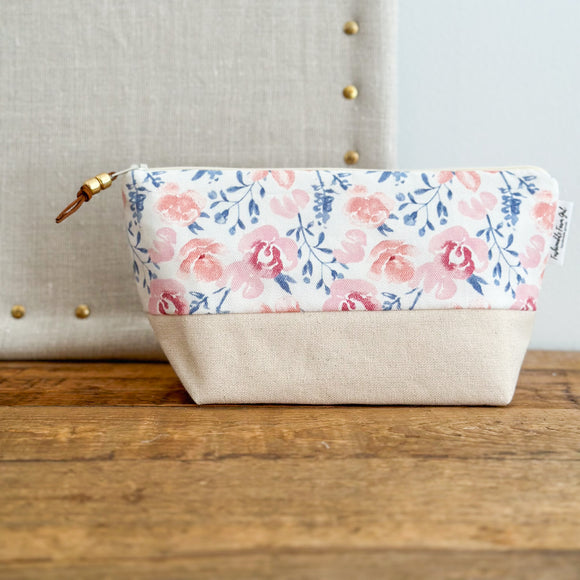 Mini Make Up Bag - Pastel Floral